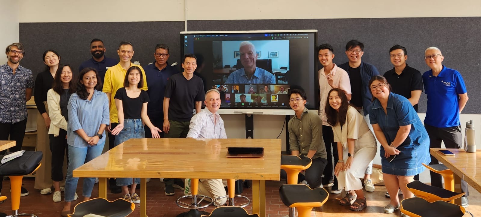 HoloTracker schools gathering with Andreas Schleicher
