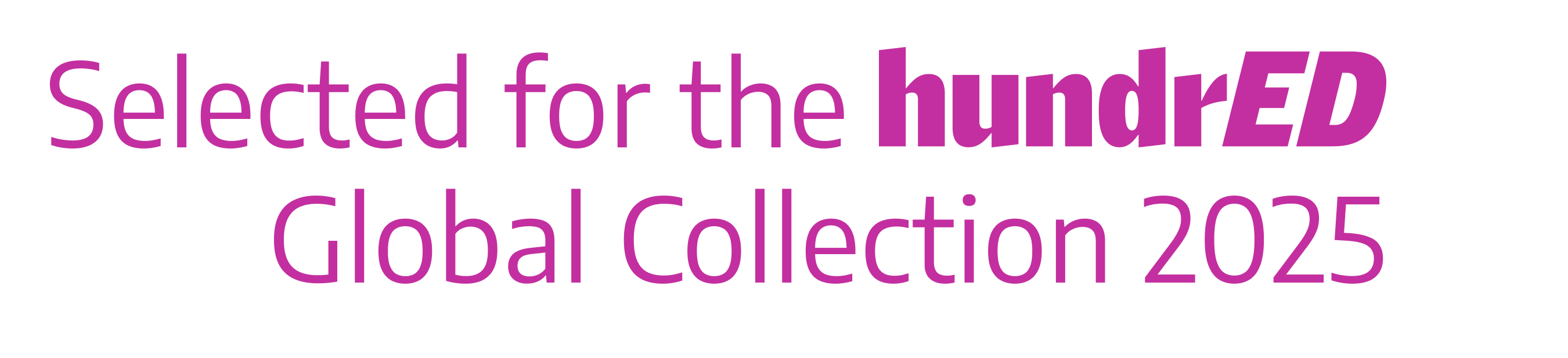 HundrED Global Collection 2025
